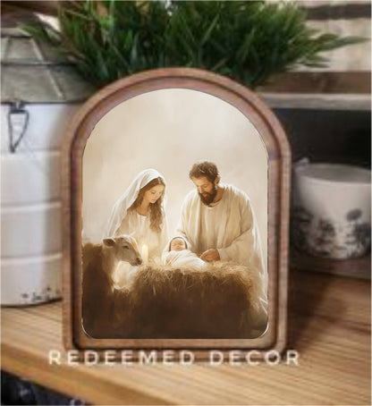 Nativity Framed Art