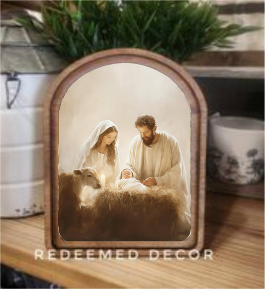 Nativity Framed Art