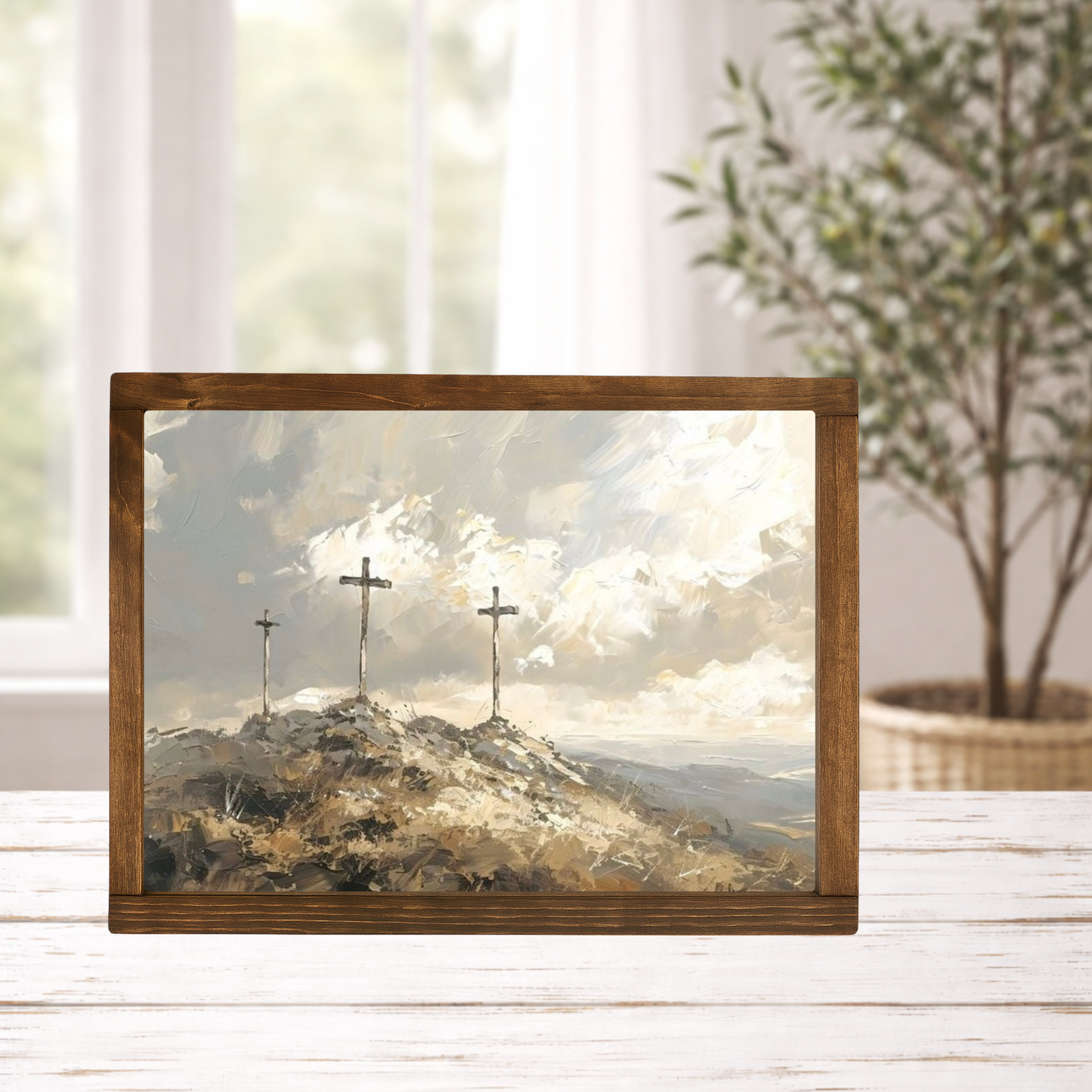 Three Crosses Print