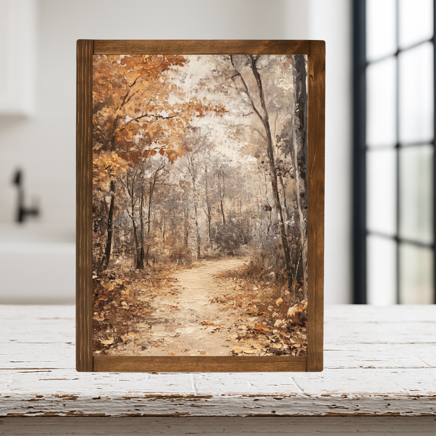 A Walk In Autumn Print