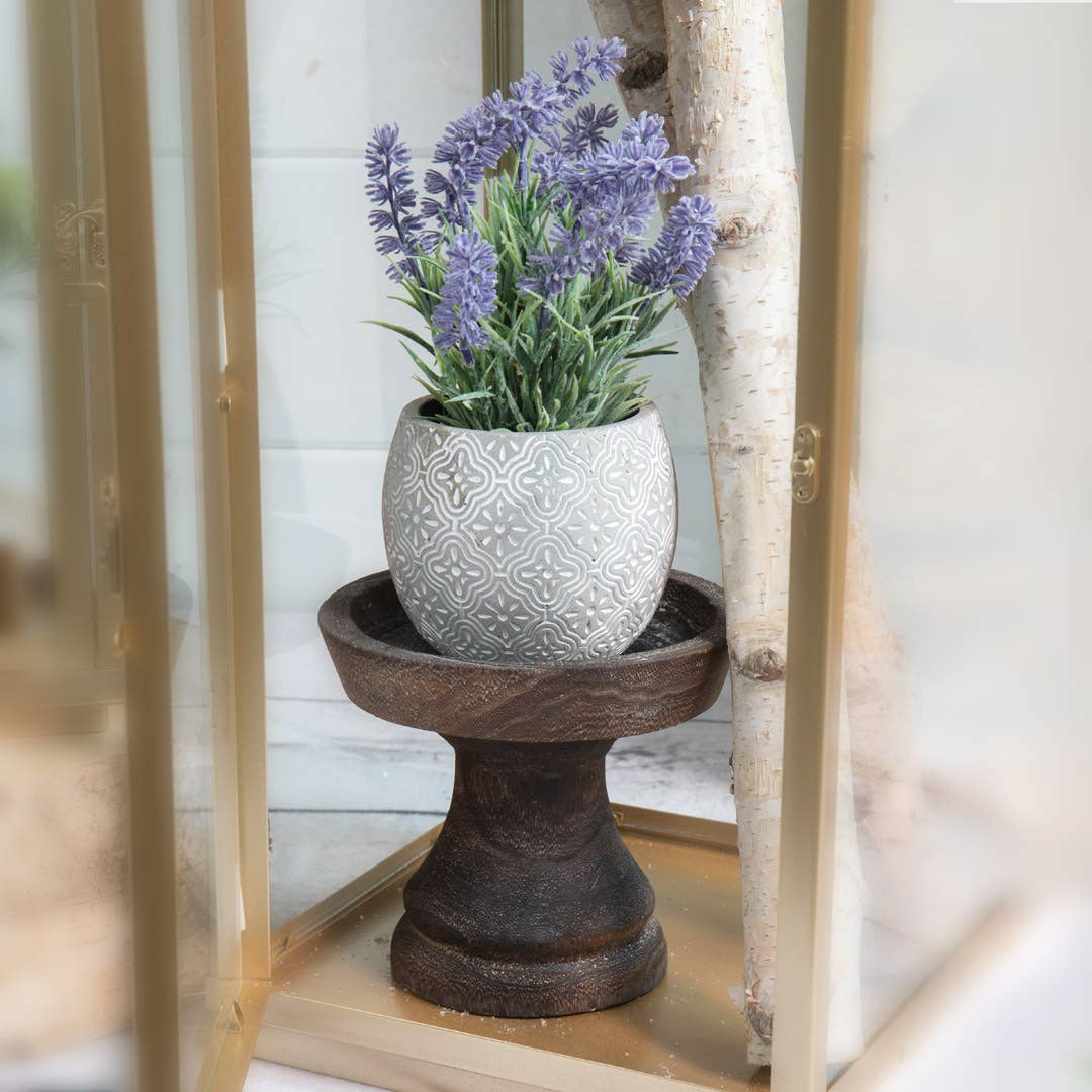 Wood Pedestal Riser