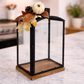 Glass & Wood Lantern