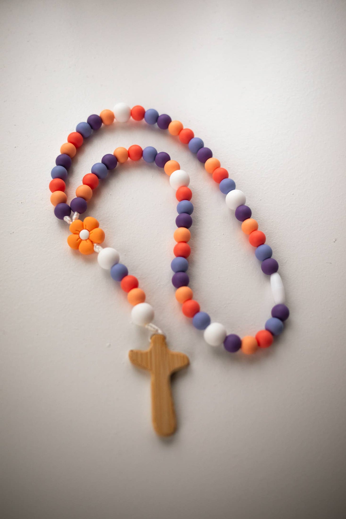 Flower Baby Rosary | Girl Baptism Gift | Christening Gift