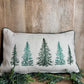 20 X 12 EVERGREEN TREE PILLOW