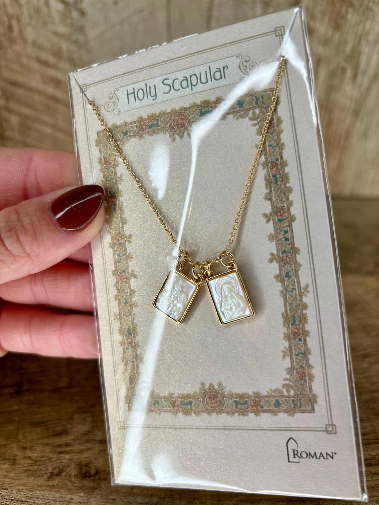 Double Scapular Necklace