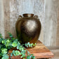 BRONZE CERAMIC VASE