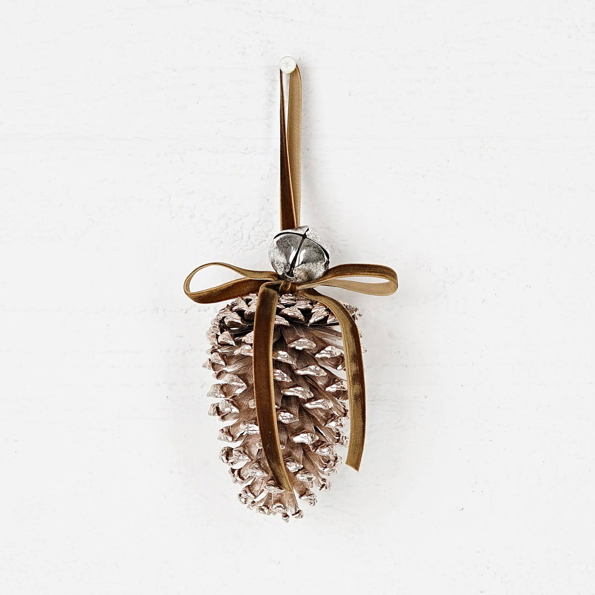 Gold Blossom Pinecone