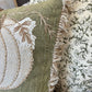 14 X 20 AUTUMN PUMPKINS GREEN PILLOW