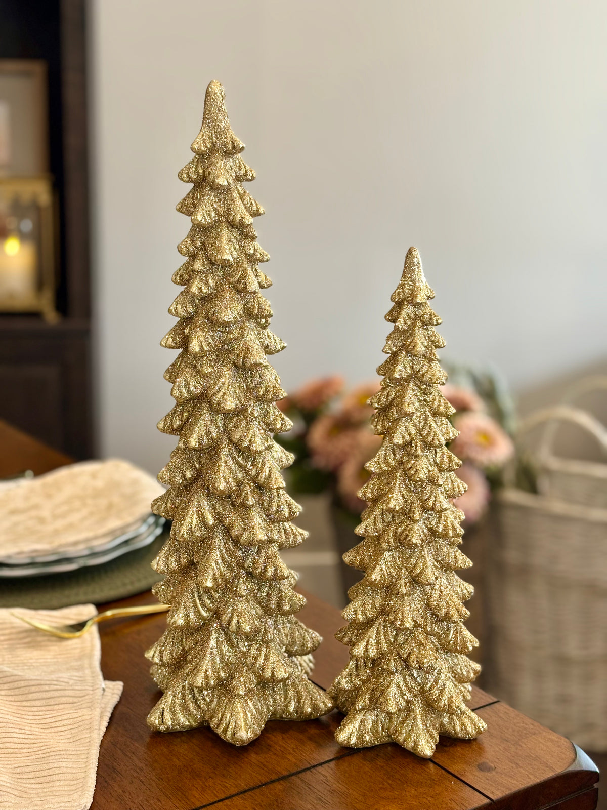 Gold Glitter Tree