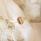 Oval Cross Ring