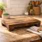 Dark Wooden Riser