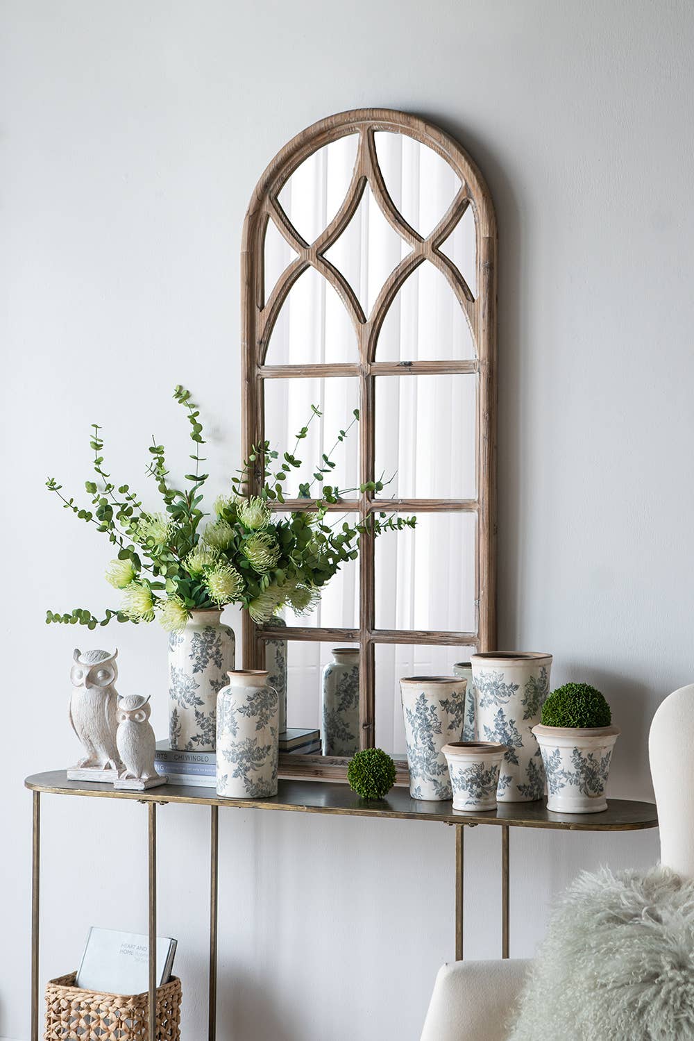 Midnight Blossom Vase