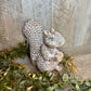 Carved Geo Pattern Squirrel