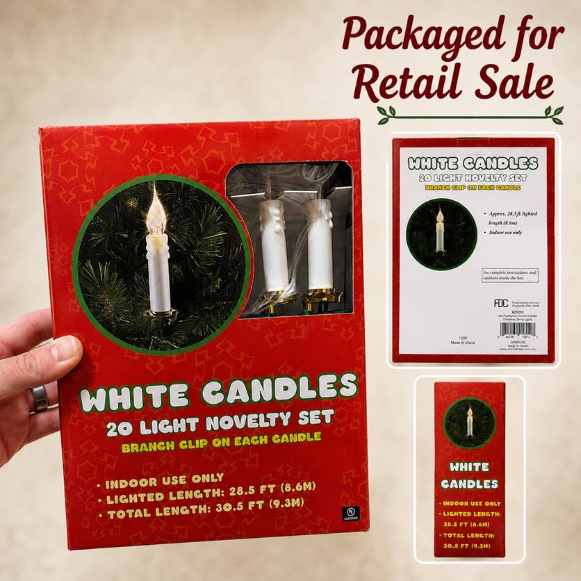 Electric Candle String Lights