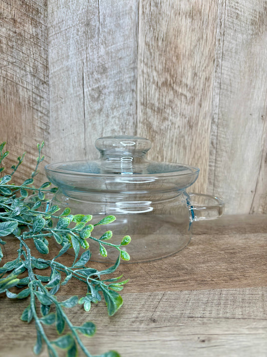 Clear Glass Simmer Pot