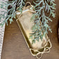 13.5" GOLD TRAY RIBBON HANDLES