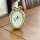 Gold Oval Frame