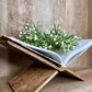 NATURAL WOOD MAGAZINE HOLDER