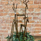 BRONZE IRON DEER