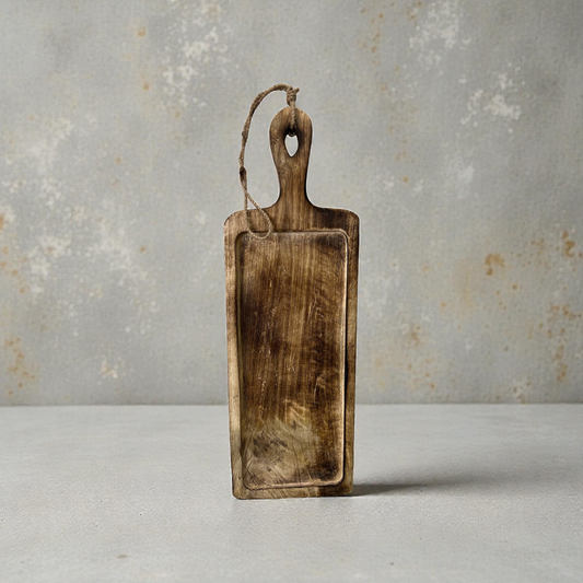 Dark Wood Tray