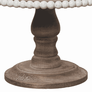 Wood Brown Serving Stand
