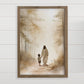 Jesus Walking with Boy