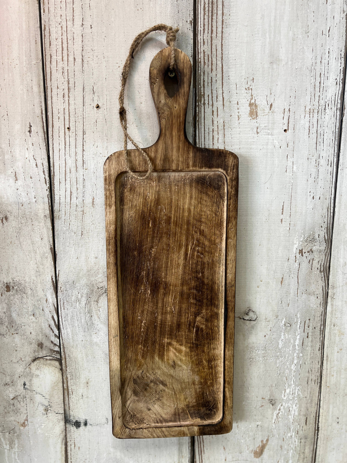 Dark Wood Tray