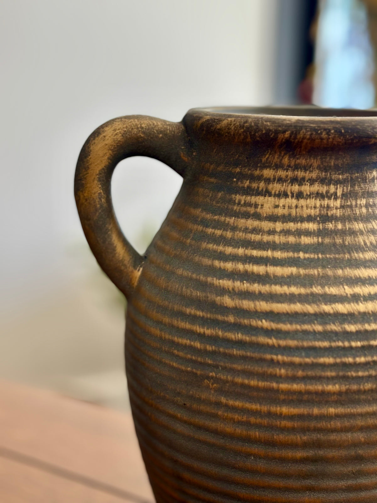 Bronze 2 Handle Vase