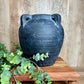 CHARCOAL 4 HANDLE VASE