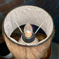 BEIGE WASH STRIPE LAMP