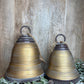 S/2 GOLD ANTIQUE BELLS