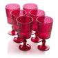 Ruby Acrylic Goblet