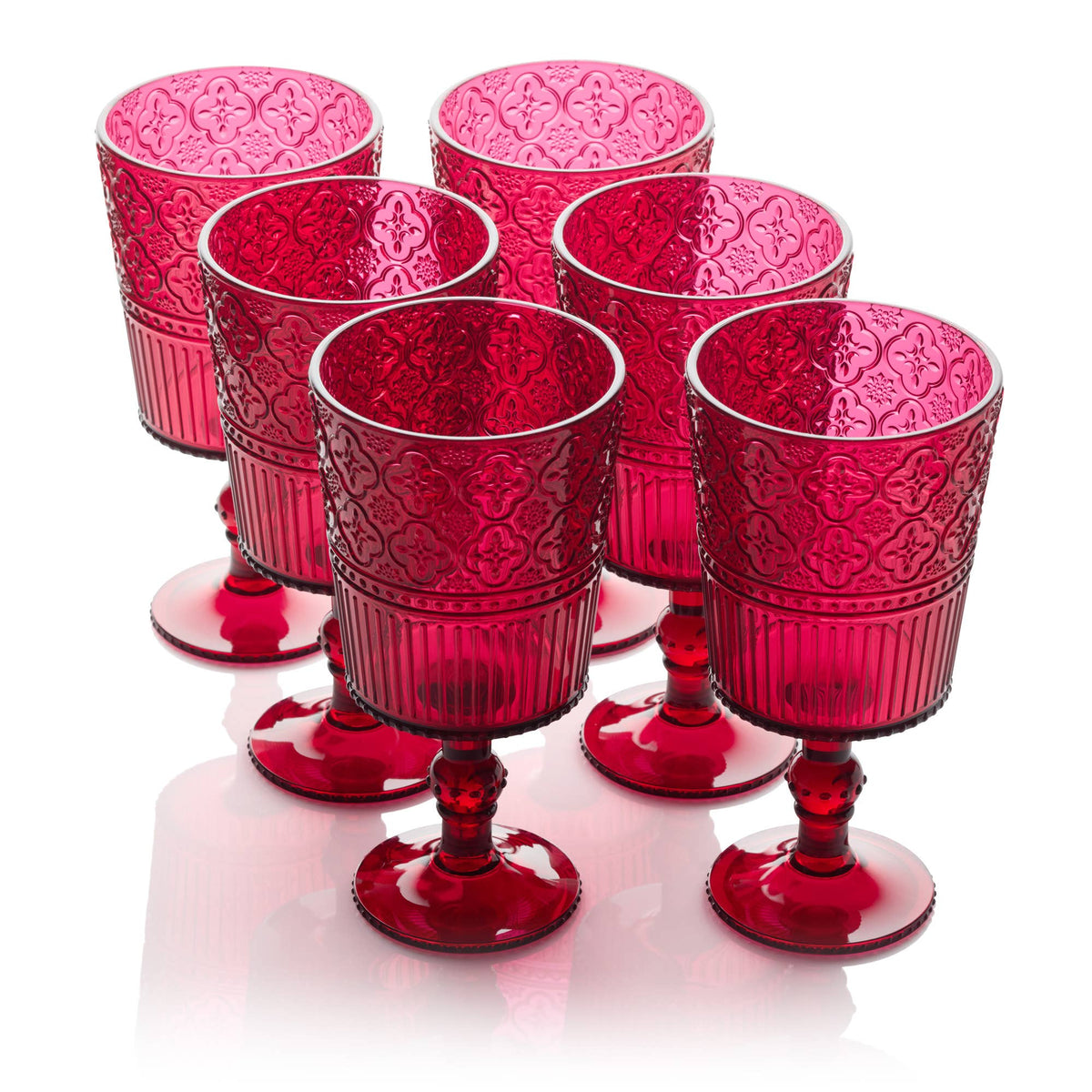 Ruby Acrylic Goblet