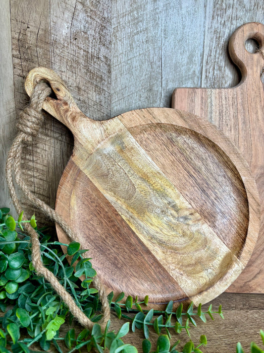 CARVED WOOD BOARD
