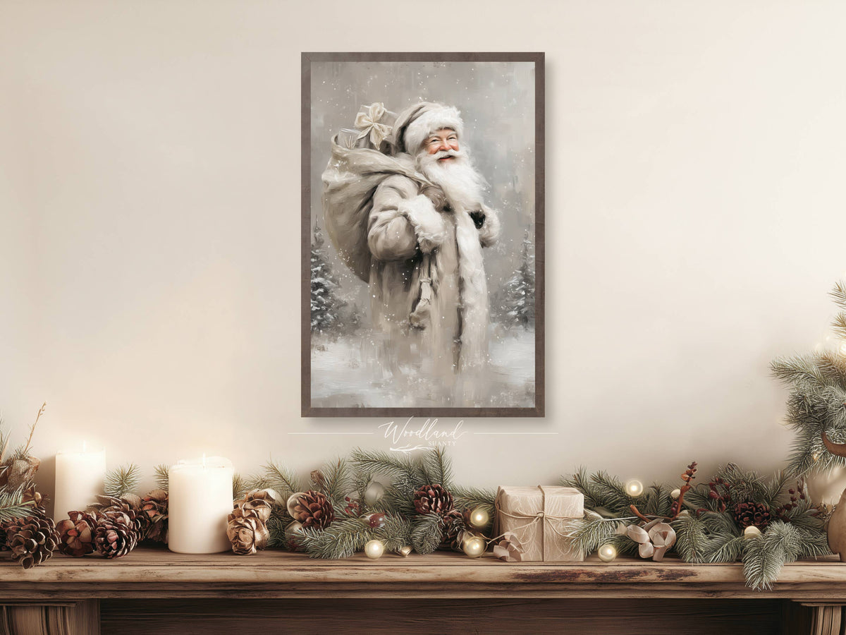 Neutral Santa Portrait