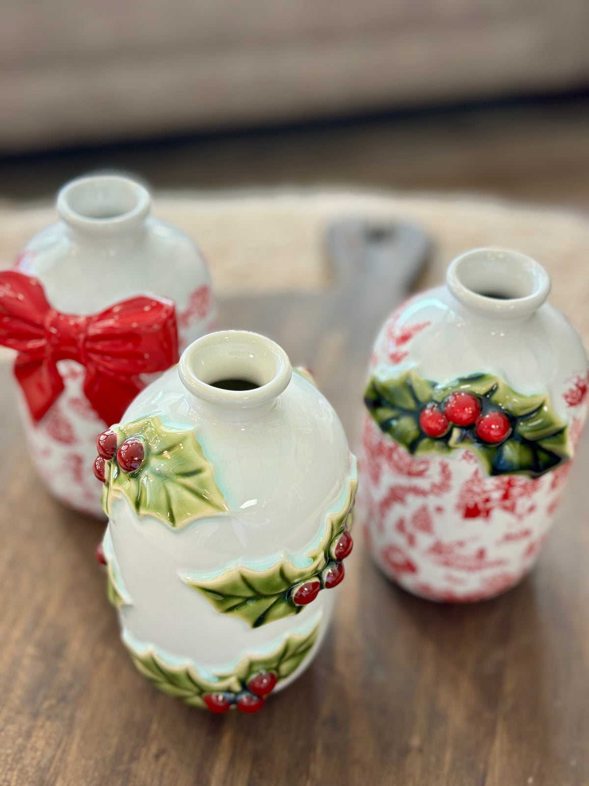 Toile Bud Vase
