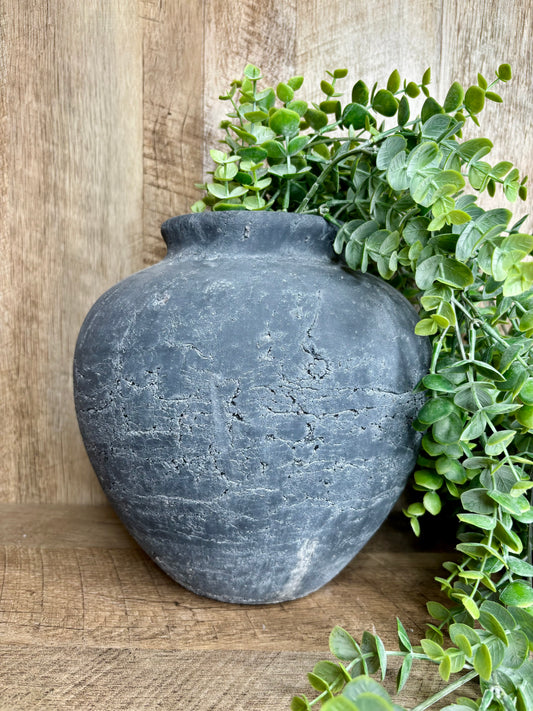 BLACK BOUQUET VASE