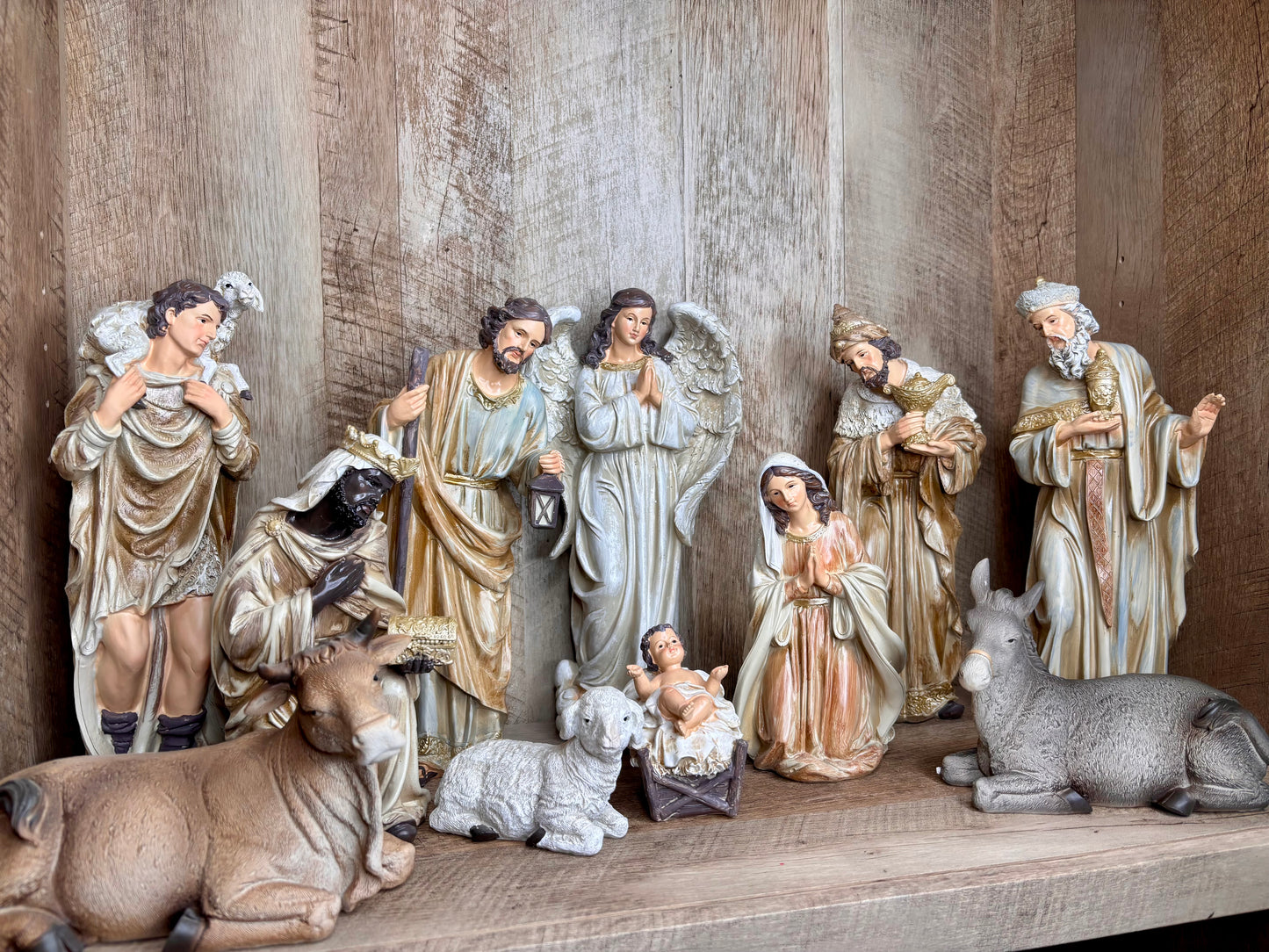 Nativity Set Neutral 11 Piece