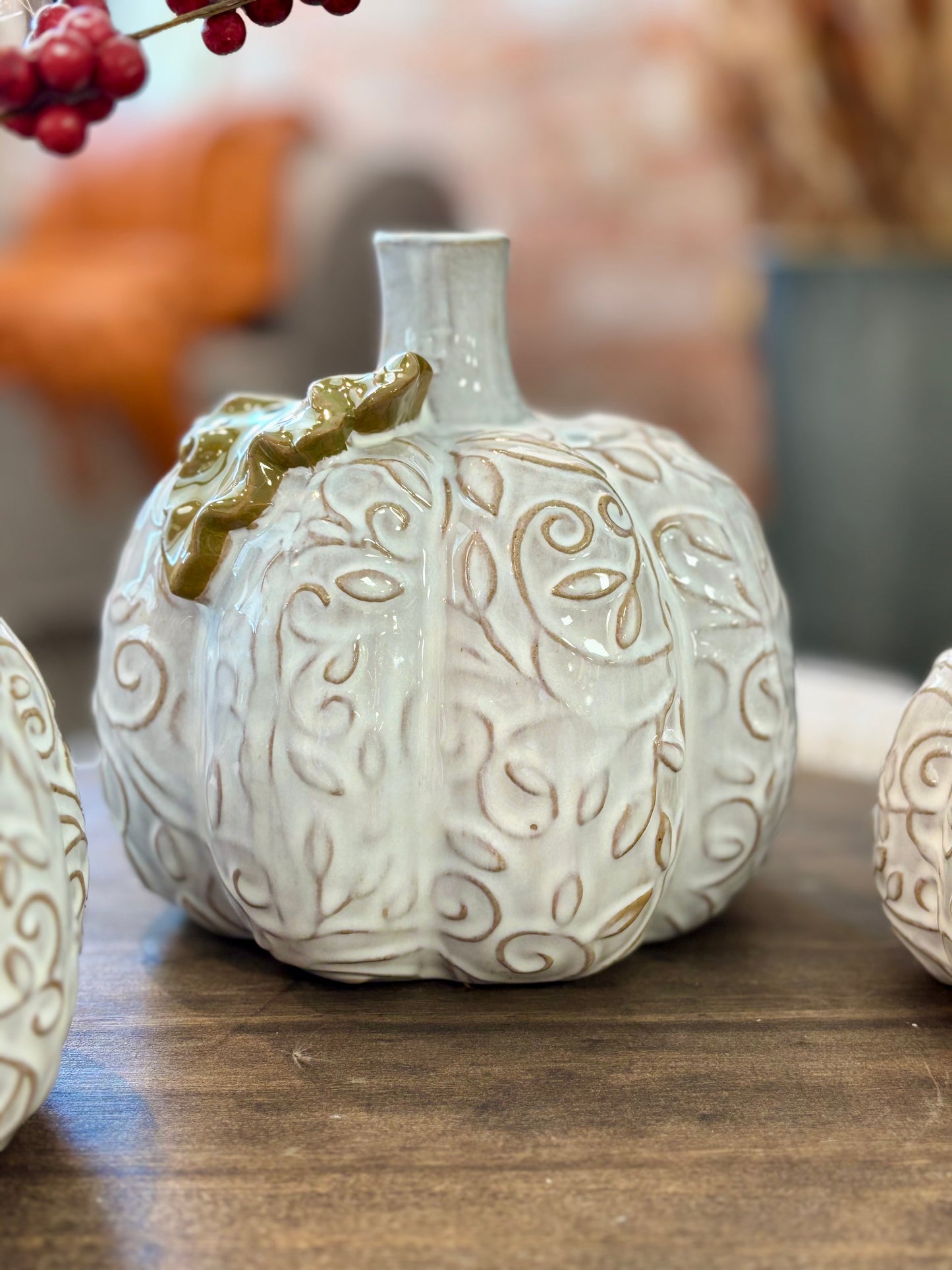 Pumpkin Bud Vase