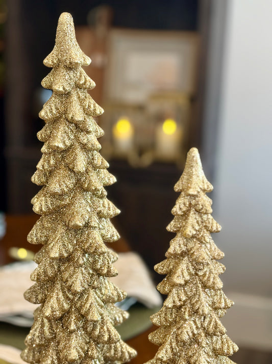 Gold Glitter Tree