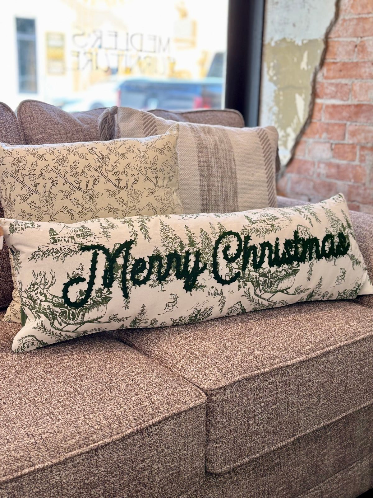 Toile Pillow