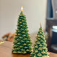 Green Tree Candle