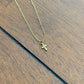 Carly Cross CZ Necklace