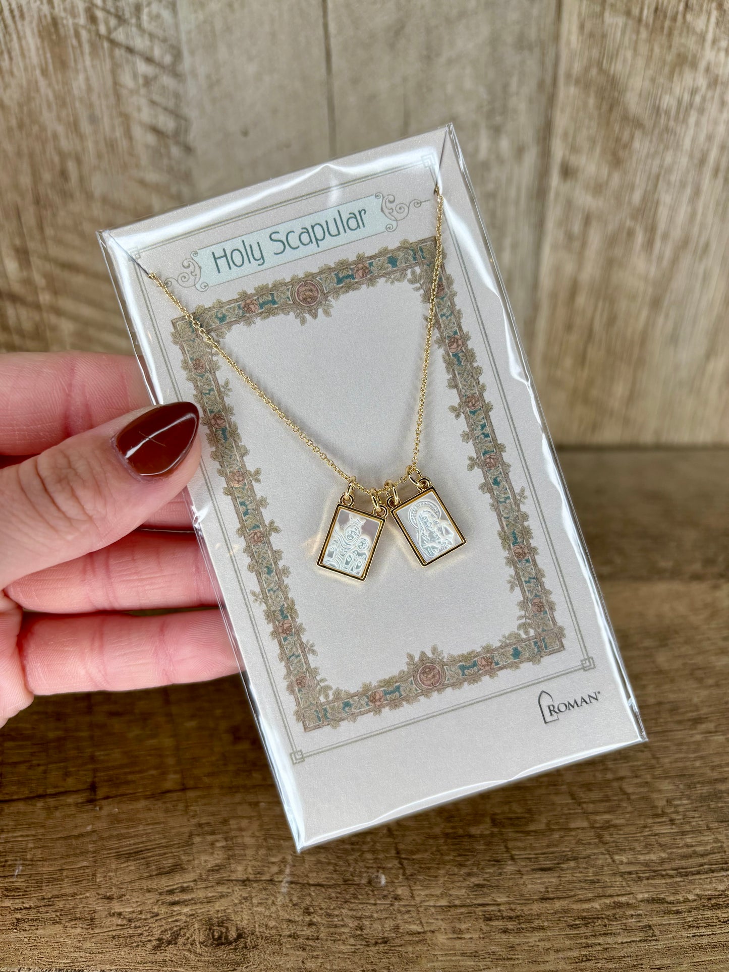 Double Scapular Necklace