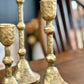 Gold Tapper Candle Holder