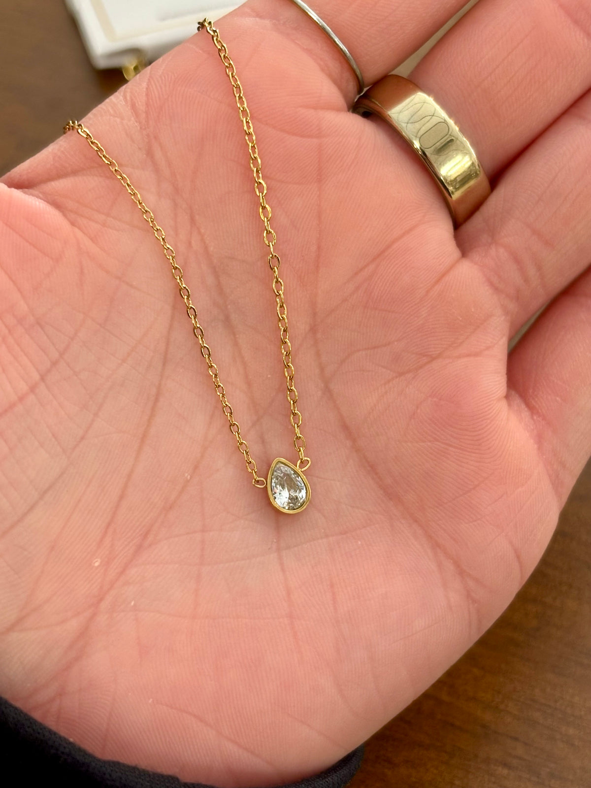 Paloma Pear Drop Necklace
