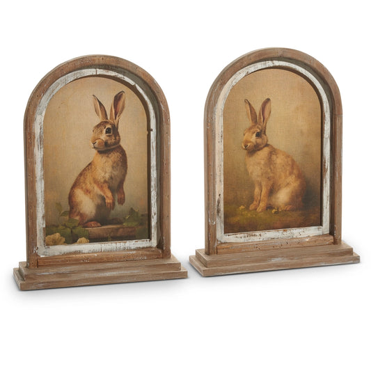 Vintage Rabbit Framed Print