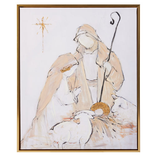 Holy Nativity Framed Wall Art