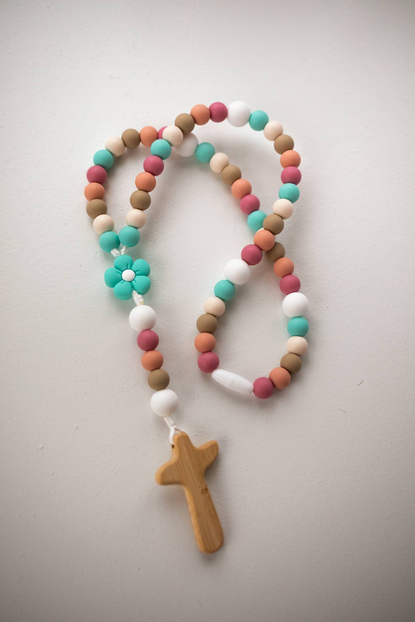 Flower Baby Rosary | Girl Baptism Gift | Christening Gift