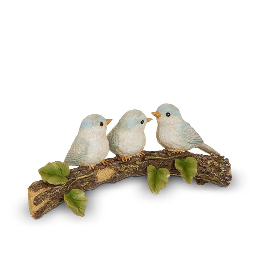 Blue Birds on a Branch